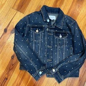 Studded Jean jacket size 2